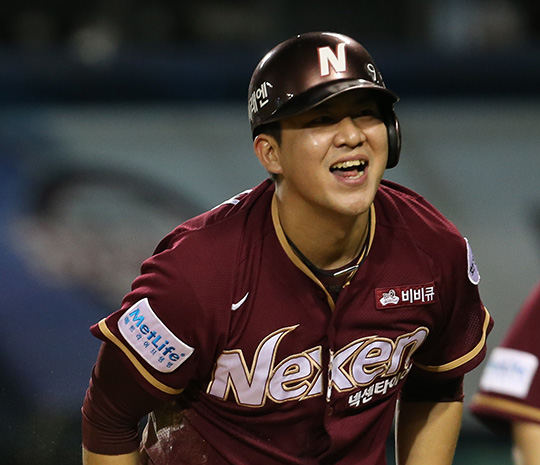 김민성에게 야구는 행복이다(사진=넥센).