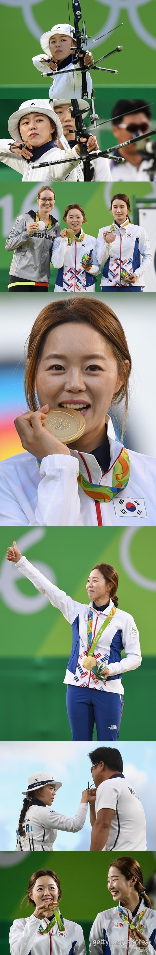 리우 올림픽 영광의 2관왕의 주인공 장혜진(사진=게티이미지 코리아)