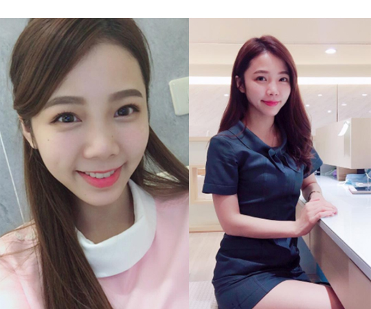 미모의 치과 간호사 닝 첸 (사진 = 인스타그램)