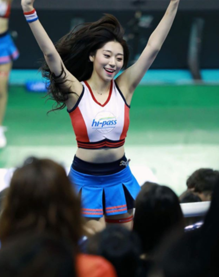 S-girl] '위너스의 치어팀장' 김지민, 열정+미모로 똘똘뭉친 리더 < 프로농구 < 농구 < 기사본문 - 스포츠춘추