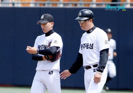 야구의 도시 광주에서 자란 김기훈은 광주동성고의 에이스로 성장했다(사진=KBSA)