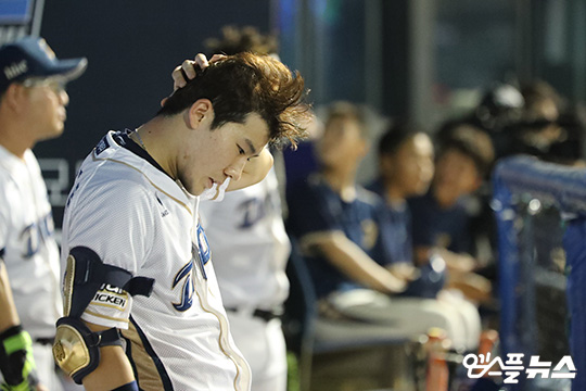 올 시즌 초반 박민우는 프로 데뷔 이후 최악의 슬럼프에 고전했다(사진=엠스플뉴스)