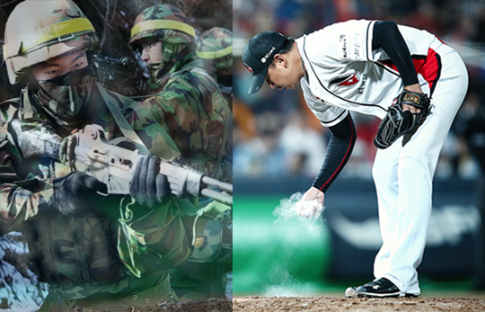 김사율은 군생활을 통해 '야구의 소중함'을 깨달았다(사진=KT, 7사단)