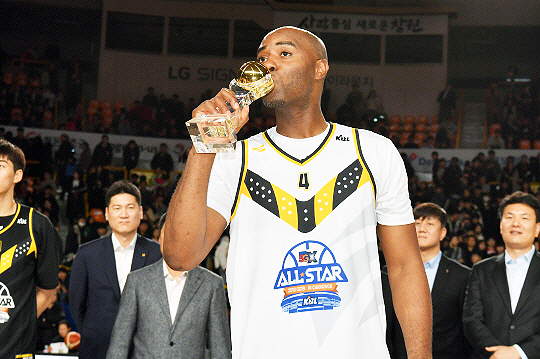 KBL(한국프로농구) 올스타전 MVP에 선정된 마커스 랜드리(사진=KBL)