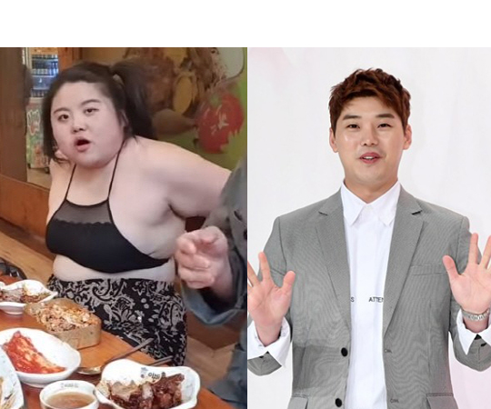 구도 쉘리(왼쪽)와 권혁수(오른쪽) (사진 = 유튜브 화면 캡쳐, SNS)