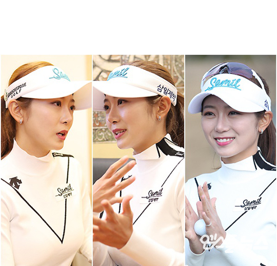 '깜찍한 미녀골퍼' 안소현, 건강하고 즐거운 골프 선언!(사진=강명호 기자)