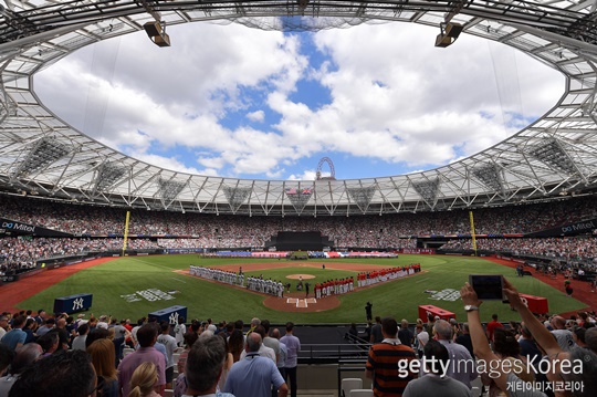 첫 번째 MLB 런던 시리즈가 열린 런던 스타디움(사진=게티이미지 코리아)