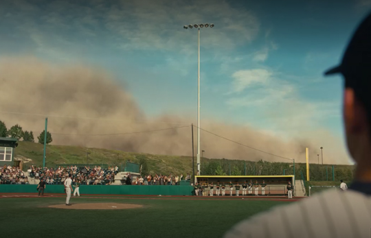 영화 ‘인터스텔라’에서 2067년의 뉴욕 양키스 홈경기는 허름한 야구장에서 열린다. 경기는 거대한 모래 폭풍으로 중단된다.