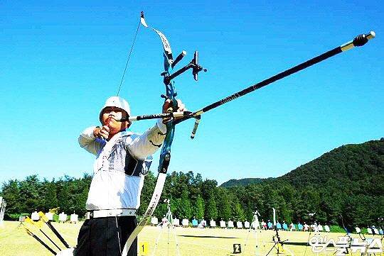 안태성은 1988년 서울 패럴림픽부터 2008년 중국 베이징 패럴림픽까지 한국 장애인 양궁의 간판으로 활약했다(사진=엠스플뉴스)
