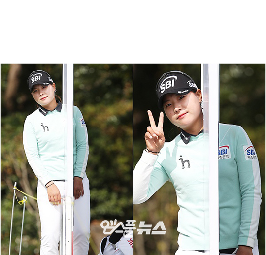 '챔피언의 여유' 이소미, 귀엽고 깜찍한 투어의 망중한!(제주=강명호 기자)