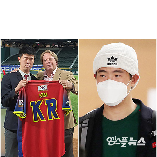 'MLB가 주목하는' 김유성, “많은 경험하고 돌아왔습니다“...귀국 현장!(인천=강명호 기자)