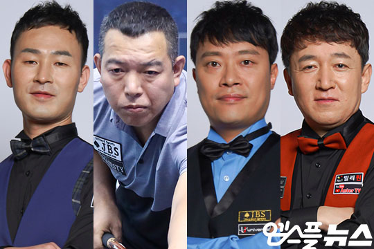 4조 (좌측부터) 최완영, 윤성하, 하민욱, 전기원(사진=엠스플 뉴스)