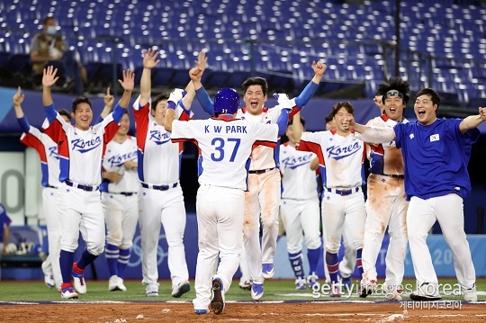 한국 야구대표팀에 이스라엘전 신승이라는 결과물이 나왔지만, 향후 남은 강팀과의 일정에 대한 우려는 더 커진 분위기다(사진=gettyimages)