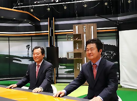 김국종 대표(사진 왼쪽)는 골프장 경영 전문가로 골프계 다양한 영역에서 활동하고 있다(사진=김국종 대표 제공)