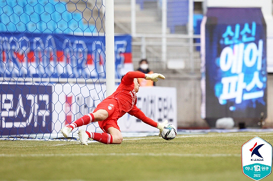 수원 삼성 양형모 골키퍼(사진=한국프로축구연맹)