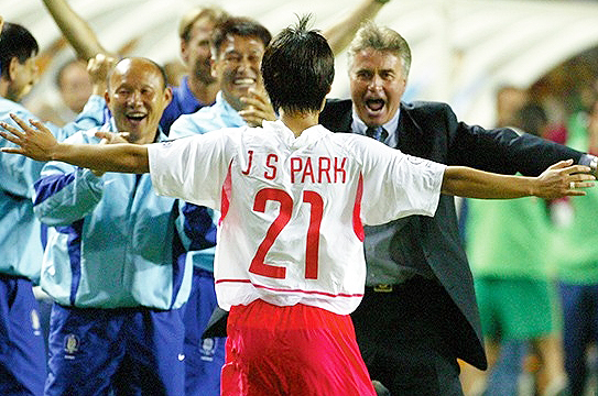 2002 한·일 월드컵에서 대표팀 막내였던 박지성(사진=대한축구협회)