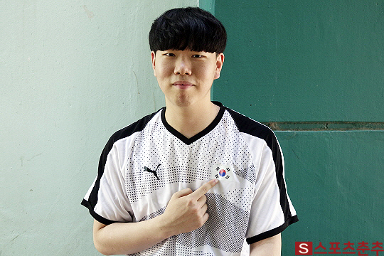 한국 U-18 여자 배구 대표팀 신이삭 전력분석원(사진=스포츠춘추 이근승 기자)