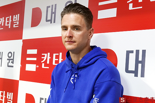 2020시즌 팀에 입단한 뷰캐넌은 2023시즌 재계약을 맺을 경우 4년 차 장수 외국인 선수가 된다(사진=스포츠춘추 이근승 기자)