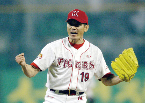 이강철 감독의 현역 시절(사진=KBO)