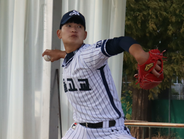 서울고 김서현. 150km/h를 던지는 강속구 투수다(사진=베이스볼 코리아)
