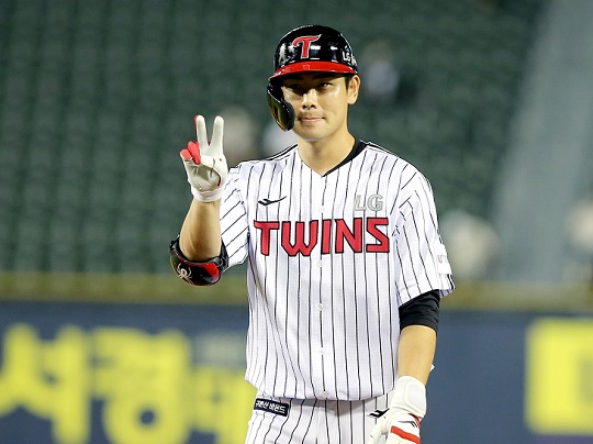 LG 외야수 홍창기(사진=LG)