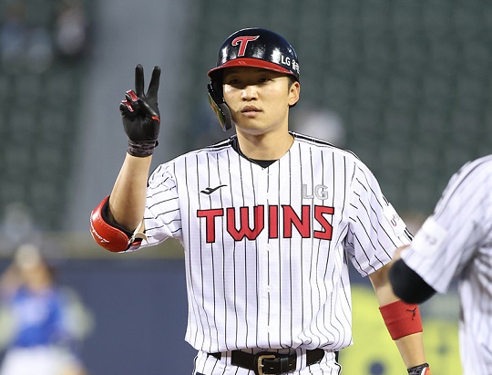 4월 부진을 딛고 5월부터 완벽한 타격 반등에 성공한 박해민(사진=LG)