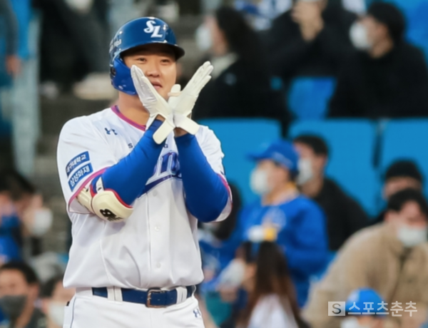 오재일이 이틀 연속 선발 라인업에서 빠진다(사진=스포츠춘추 DB)