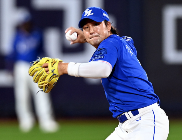 4년 만에 유격수로 돌아온 김상수(사진=삼성)