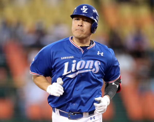 삼성 강민호가 최고의 생일을 보냈다(사진=삼성)