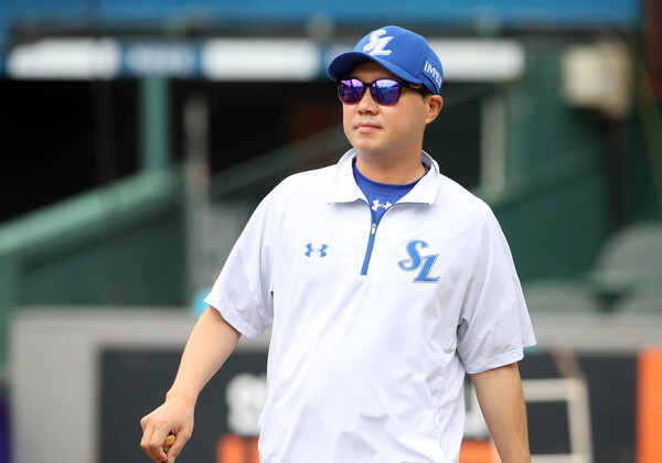 삼성 박진만 감독대행(사진=삼성)