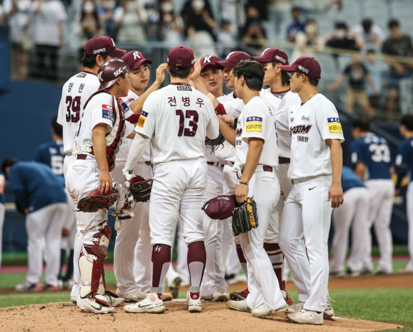 후반기 키움의 추락이 심상치 않다(사진=키움)
