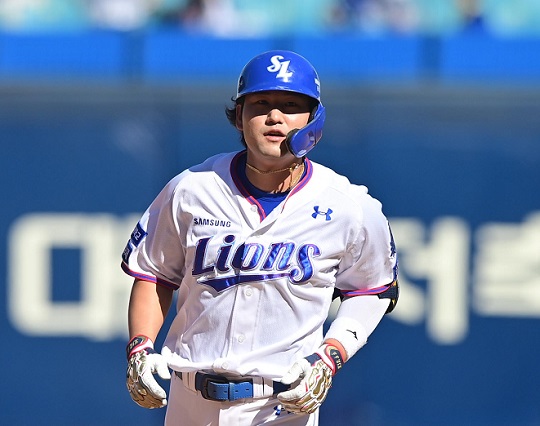 삼성 내야수 김상수가 시즌 2호 홈런으로 팀 승리를 이끌었다(사진=삼성)