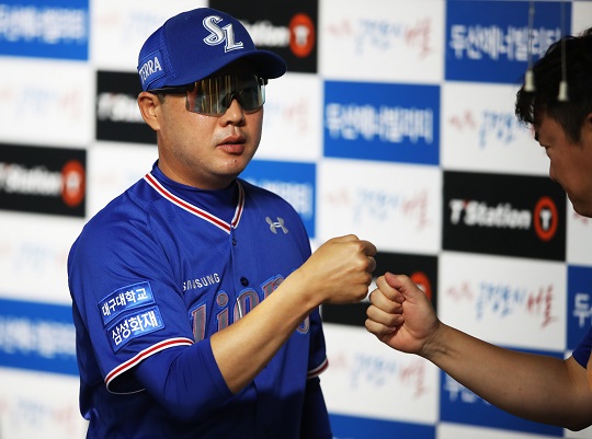 삼성 박진만 감독대행(사진=삼성)