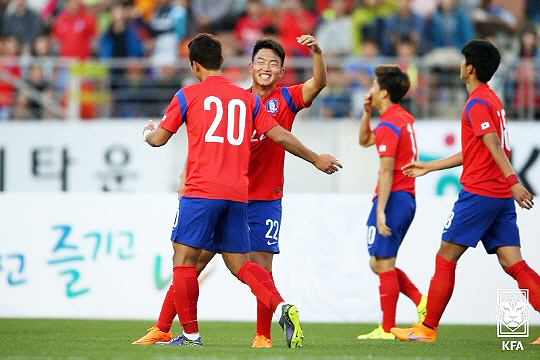 연령별 대표를 거친 지언학(사진=대한축구협회)