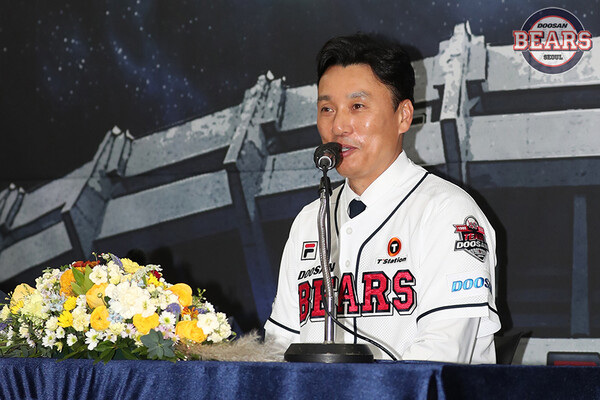 국민타자 출신 감독 탄생(사진=두산)