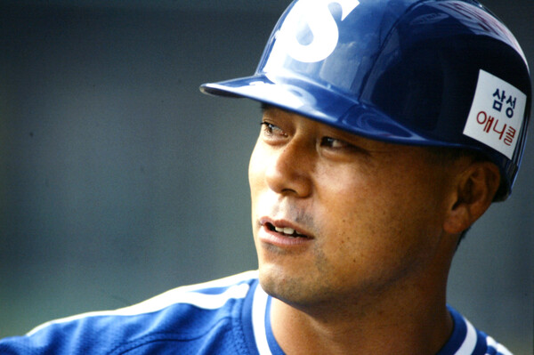 이정훈의 삼성 선수 시절(사진=삼성)