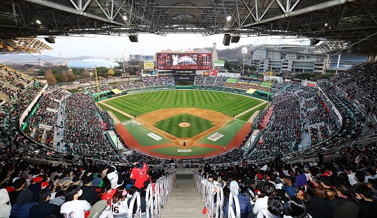 11월 1일부터 한국시리즈가 열릴 문학 SSG랜더스필드(사진=SSG)