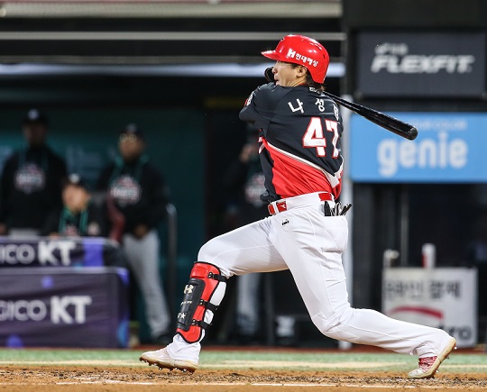 와일드카드 결정전에서 결정적인 수비 실책으로 아쉬움을 남겼던 나성범(사진=KIA)