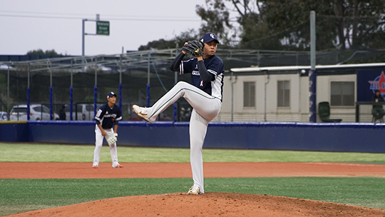 장재영은 6라운드를 끝으로 호주에서의 모든 일정을 마무리했다 (사진=질롱 코리아 제공)