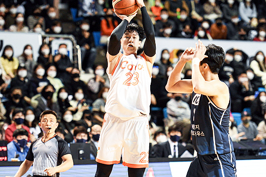 고양 캐롯 점퍼스 전성현(사진=KBL)