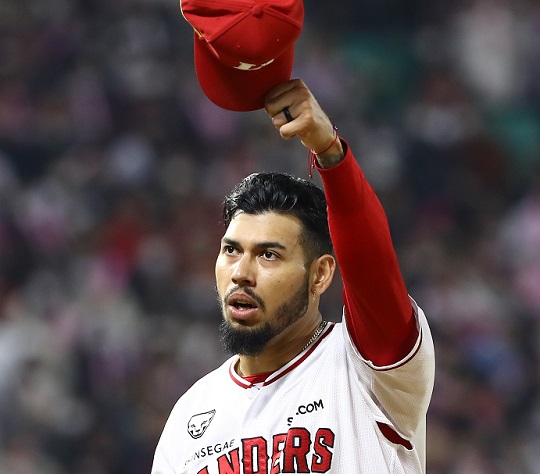 와이어 투 와이어 우승에 크게 기여한 폰트는 팀을 떠나게 됐다(사진=SSG)