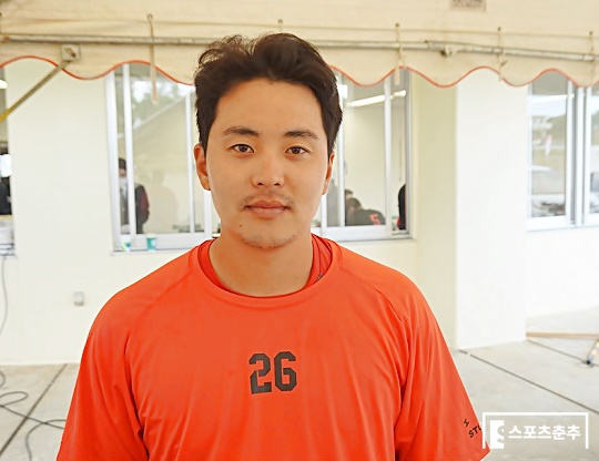 KIA 포수 한승택이 2023시즌 주전 포수 자리에 도전한다(사진=스포츠춘추 김근한 기자)