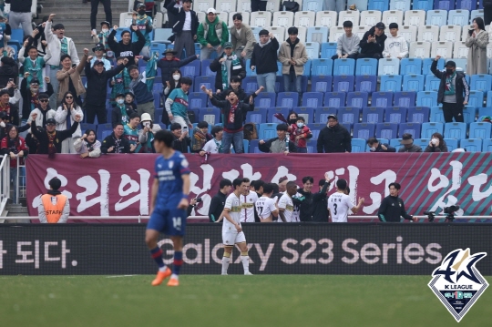 수원 삼성은 2023시즌 K리그1 4라운드 대전하나시티즌전에서 1-3으로 졌다(사진-프로축구연맹)