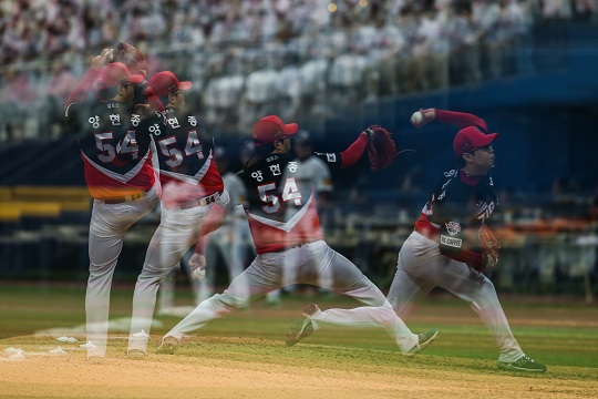 4월 16일 고척돔 키움전에 등판한 KIA 양현종(사진=KIA)