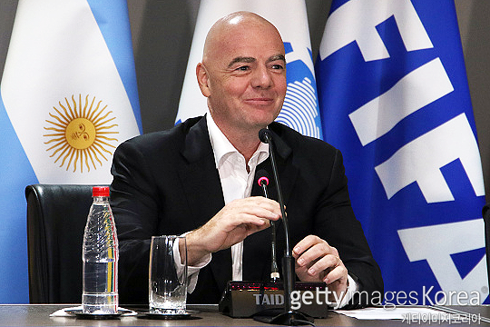 국제축구연맹 지아니 인판티노 회장(사진=게티이미지코리아)