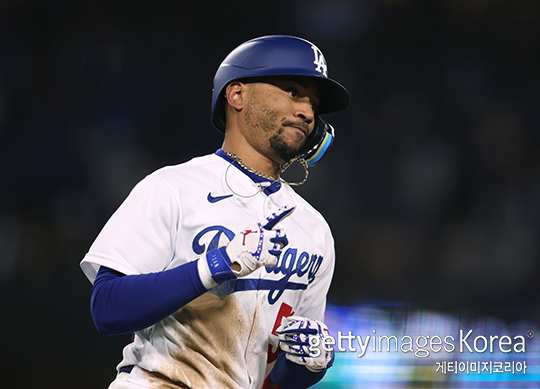 LA 다저스 우익수 무키 베츠(사진=게티이미지코리아)