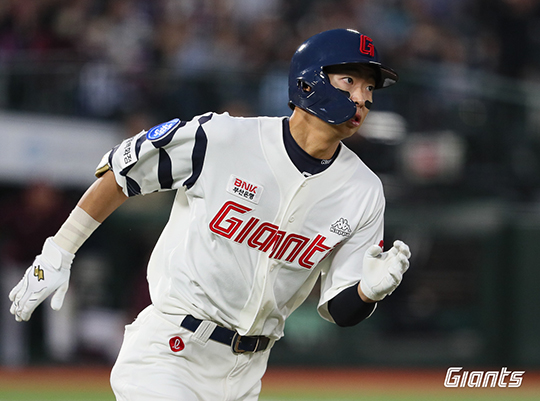 롯데 외야수 김민석(사진=롯데)