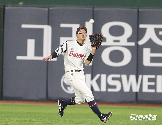 롯데 외야수 김민석(사진=롯데)