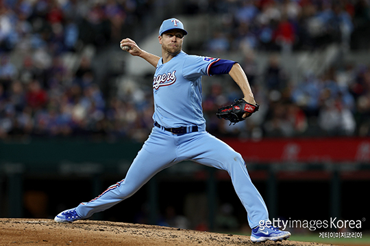 MLB 텍사스 에이스 제이콥 디그롬(사진=게티이미지코리아)
