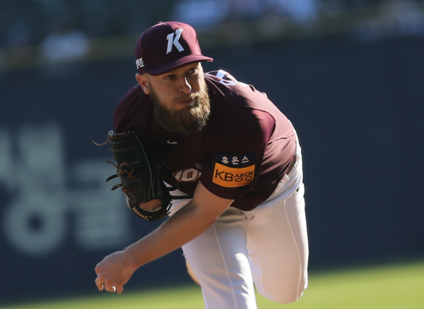 키움 히어로즈 좌완 에이스 요키시(사진=키움)